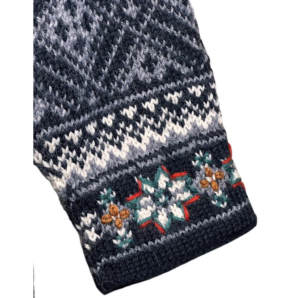 Dale of Norway Jubileum 2 Handknit 100% Wool Pullover Sweater NWOT Unisex Sz L - Picture 2 of 16